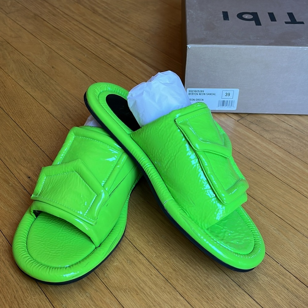 Neon Green Tibi Beryen
